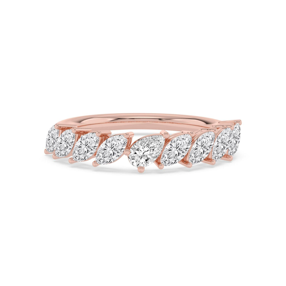 18K Rose Gold Pear RING
