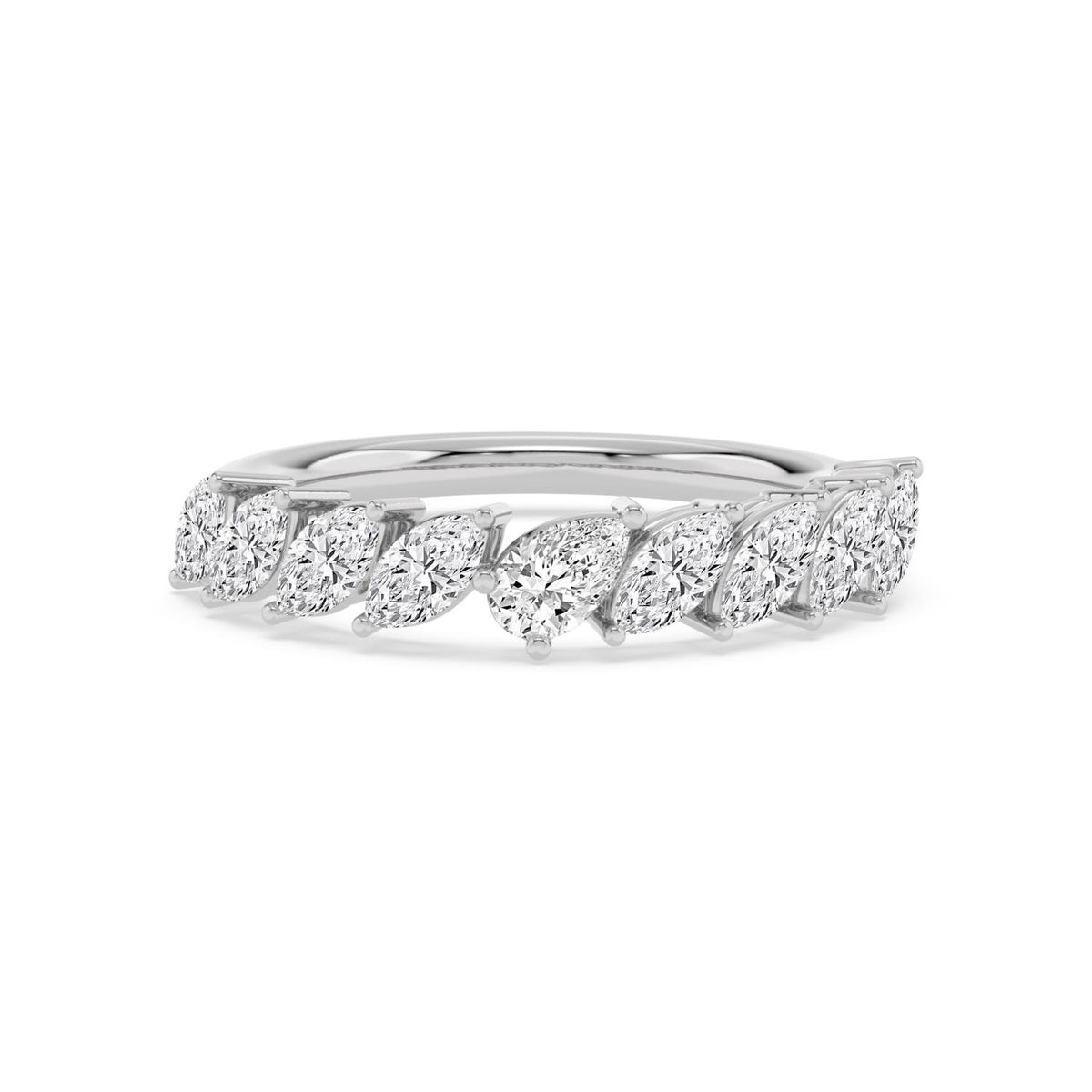18K White Gold Marquise RING
